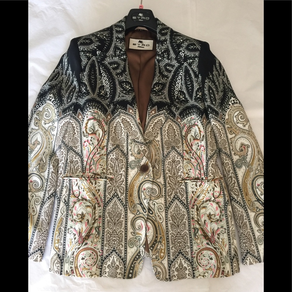 ETRO Italy lady’s jacket size 46